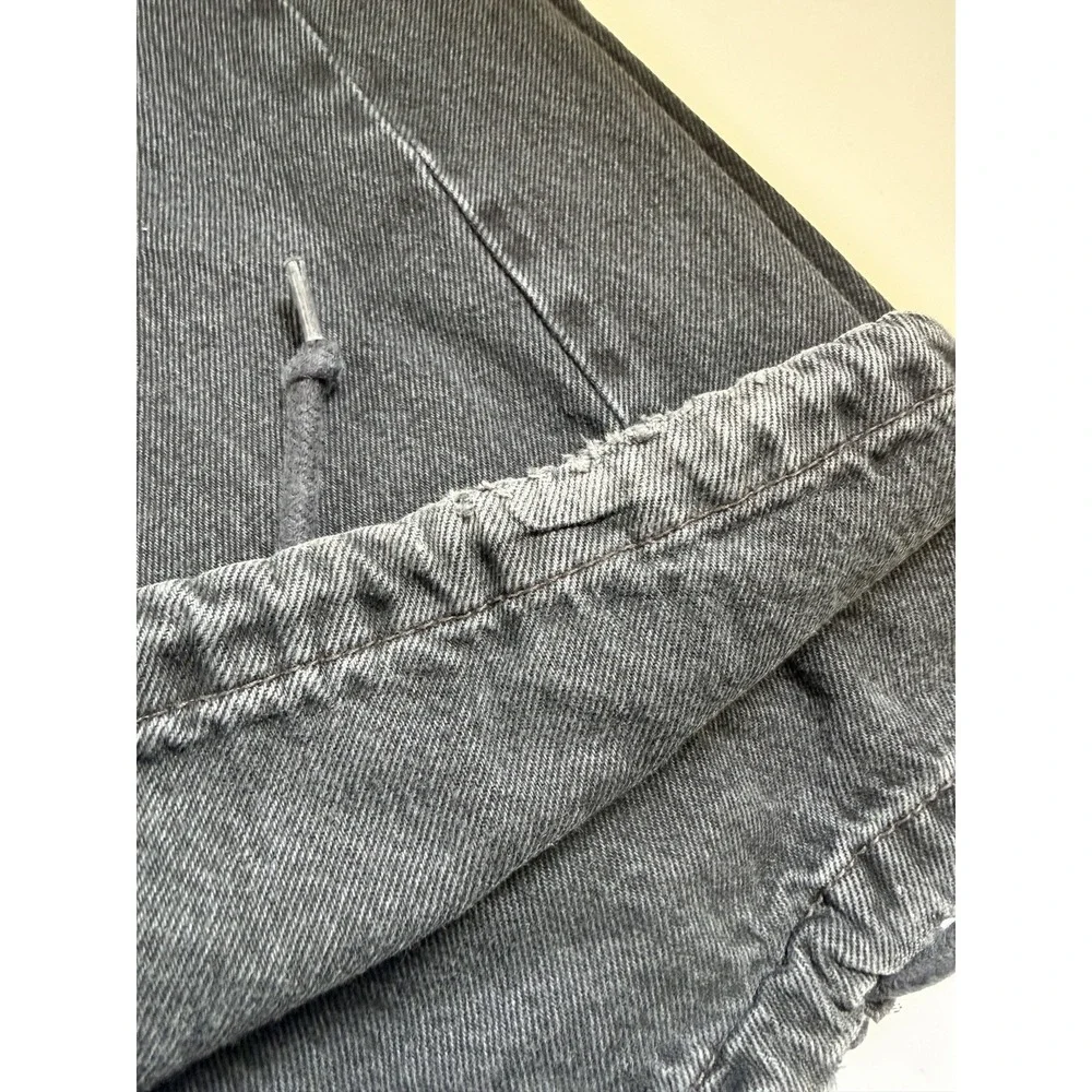 Levi's 94 Baggy Womens Cargo Pants Black Sz 31 Relaxed Utility Streetwear Grunge